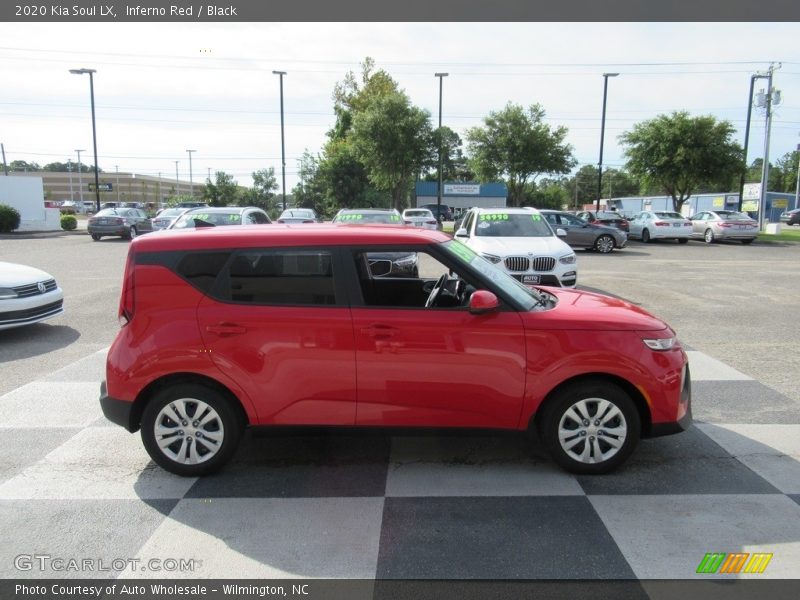 Inferno Red / Black 2020 Kia Soul LX