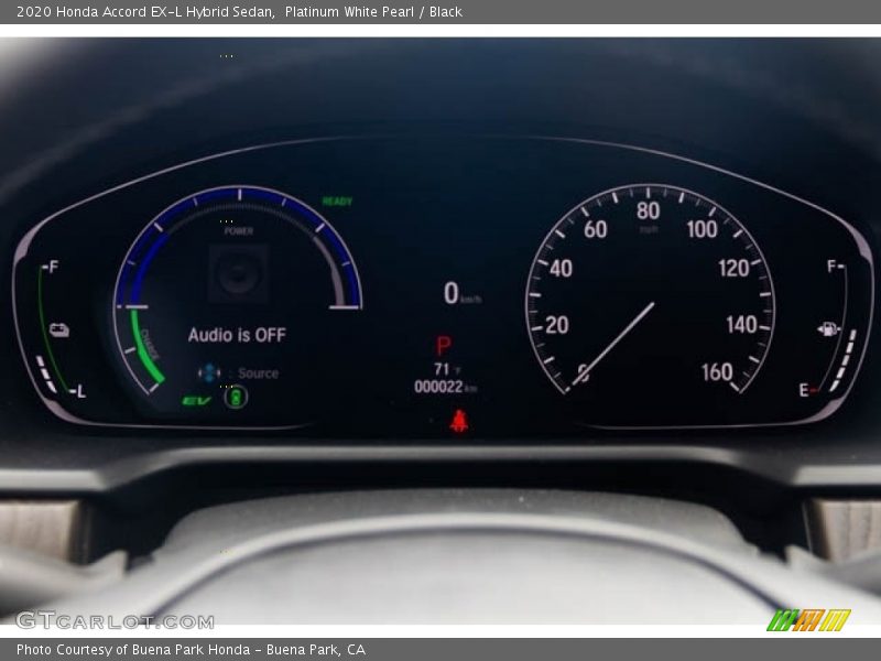  2020 Accord EX-L Hybrid Sedan EX-L Hybrid Sedan Gauges