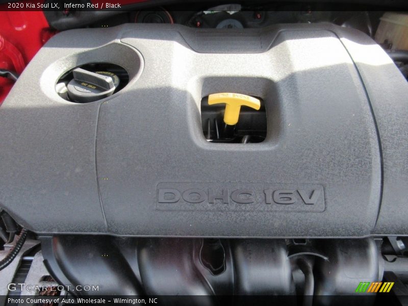 Inferno Red / Black 2020 Kia Soul LX