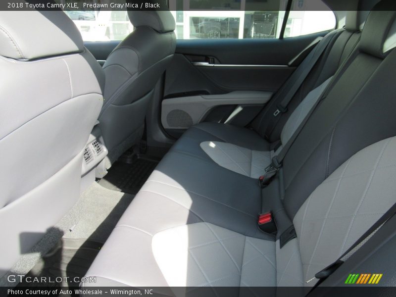 Predawn Gray Mica / Black 2018 Toyota Camry XLE
