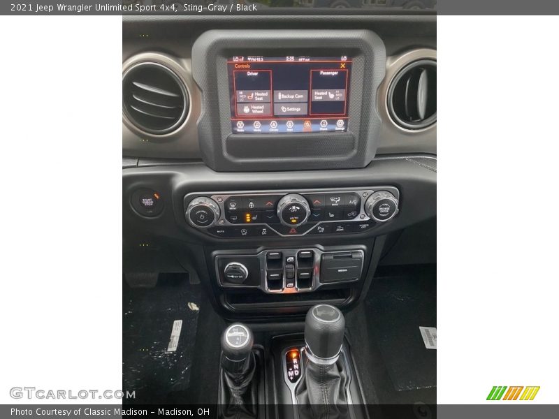  2021 Wrangler Unlimited Sport 4x4 8 Speed Automatic Shifter