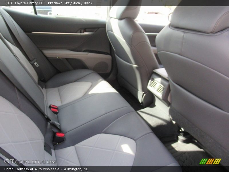 Predawn Gray Mica / Black 2018 Toyota Camry XLE