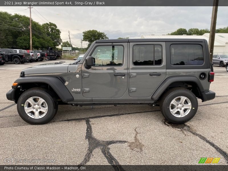  2021 Wrangler Unlimited Sport 4x4 Sting-Gray
