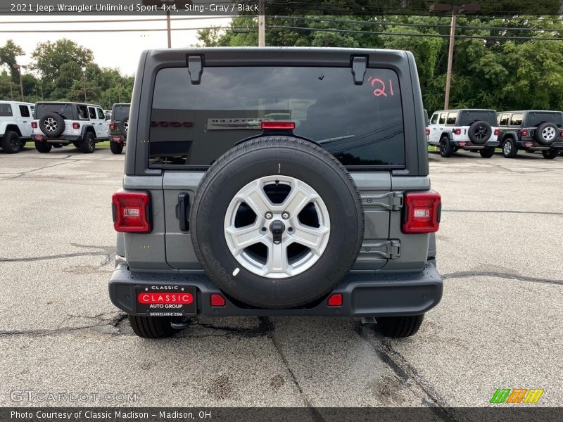 Sting-Gray / Black 2021 Jeep Wrangler Unlimited Sport 4x4