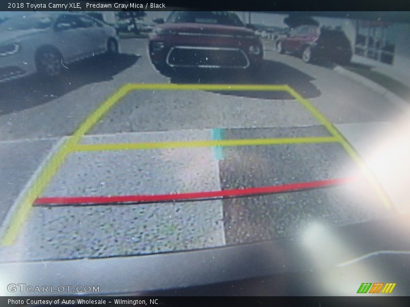 Predawn Gray Mica / Black 2018 Toyota Camry XLE