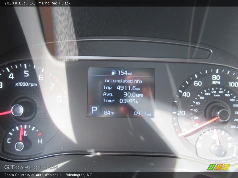 Inferno Red / Black 2020 Kia Soul LX