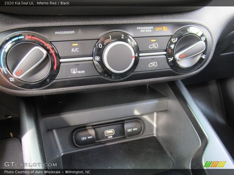 Inferno Red / Black 2020 Kia Soul LX