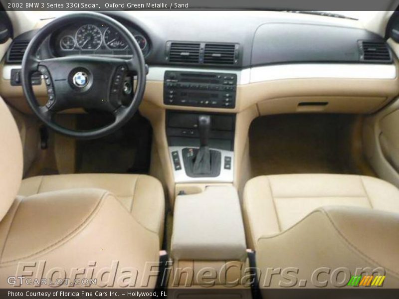Oxford Green Metallic / Sand 2002 BMW 3 Series 330i Sedan