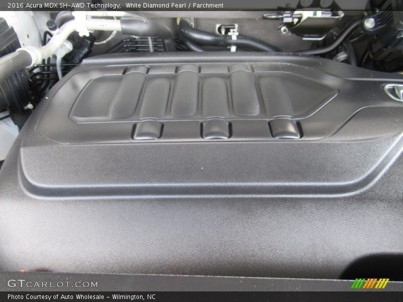 White Diamond Pearl / Parchment 2016 Acura MDX SH-AWD Technology