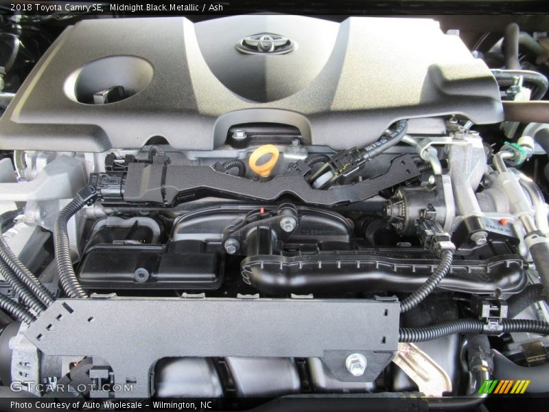 Midnight Black Metallic / Ash 2018 Toyota Camry SE