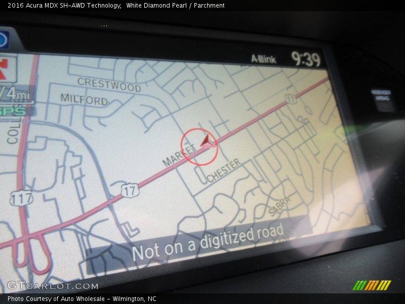 White Diamond Pearl / Parchment 2016 Acura MDX SH-AWD Technology