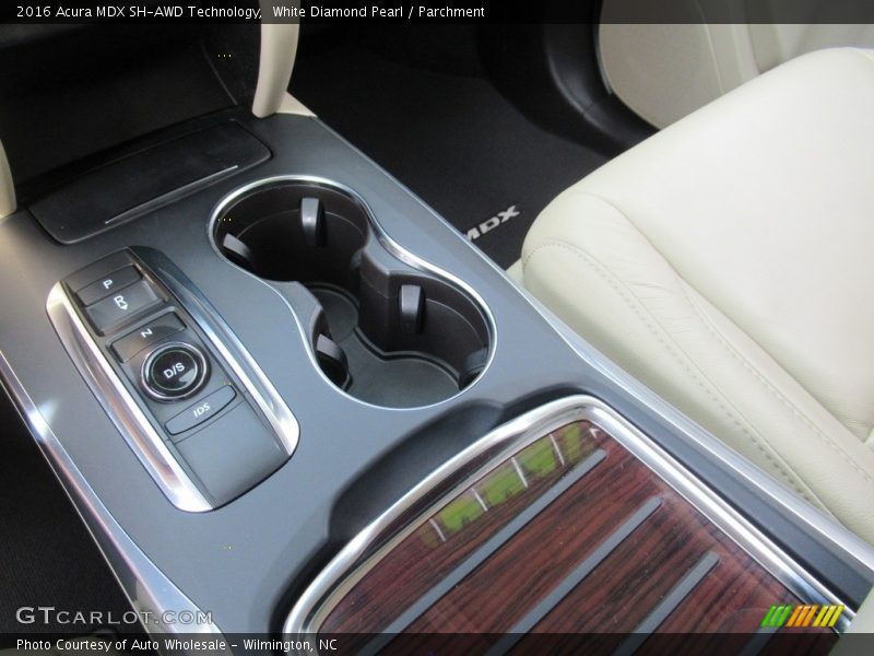 White Diamond Pearl / Parchment 2016 Acura MDX SH-AWD Technology
