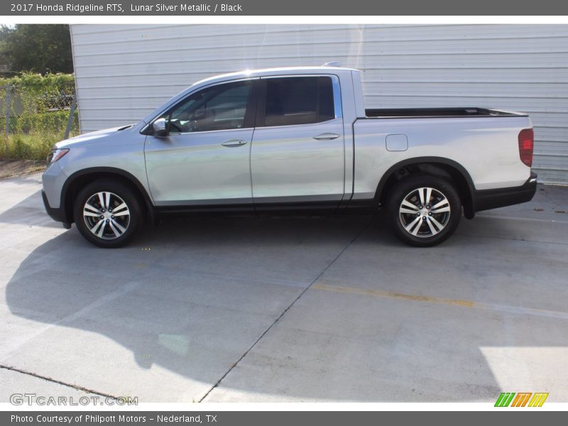 Lunar Silver Metallic / Black 2017 Honda Ridgeline RTS