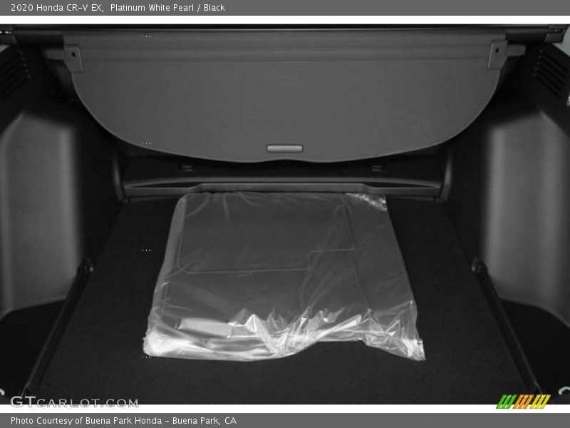Platinum White Pearl / Black 2020 Honda CR-V EX