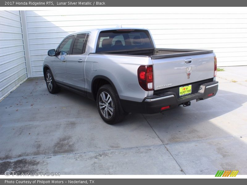 Lunar Silver Metallic / Black 2017 Honda Ridgeline RTS