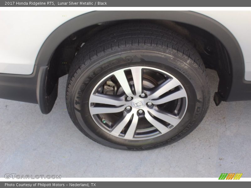 Lunar Silver Metallic / Black 2017 Honda Ridgeline RTS