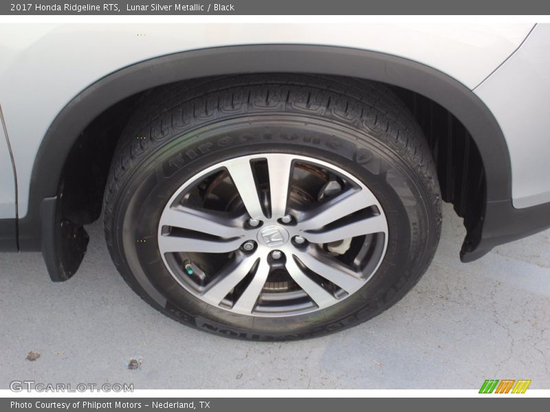 Lunar Silver Metallic / Black 2017 Honda Ridgeline RTS