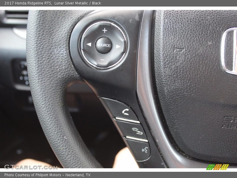 Lunar Silver Metallic / Black 2017 Honda Ridgeline RTS