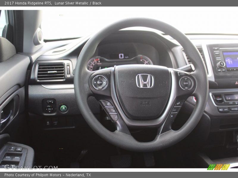 Lunar Silver Metallic / Black 2017 Honda Ridgeline RTS