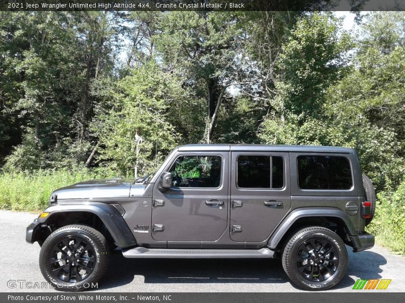  2021 Wrangler Unlimited High Altitude 4x4 Granite Crystal Metallic