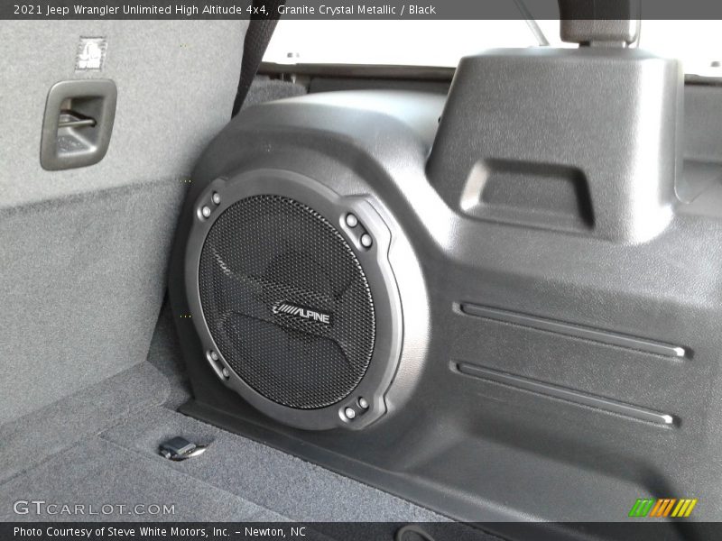Audio System of 2021 Wrangler Unlimited High Altitude 4x4