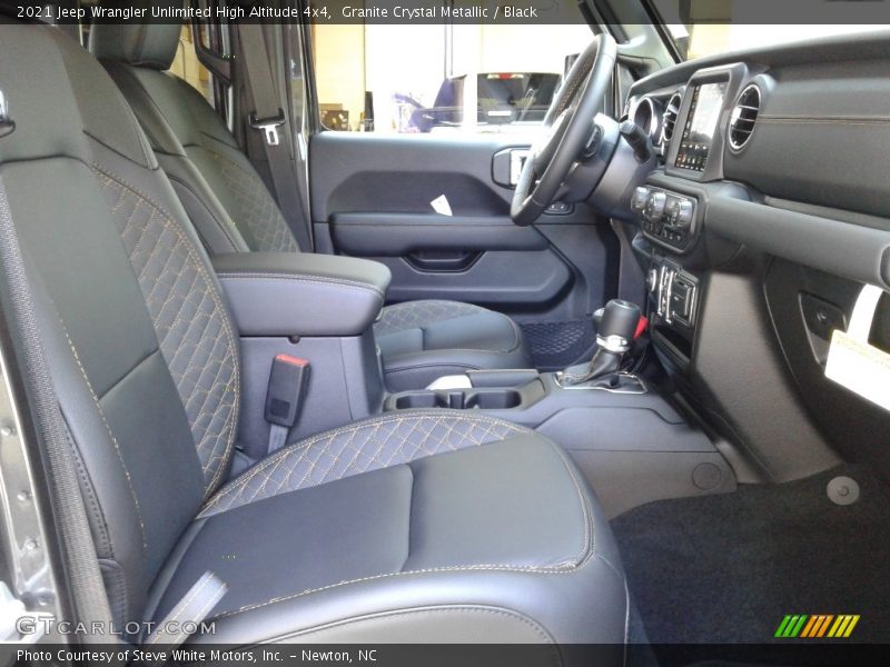  2021 Wrangler Unlimited High Altitude 4x4 Black Interior