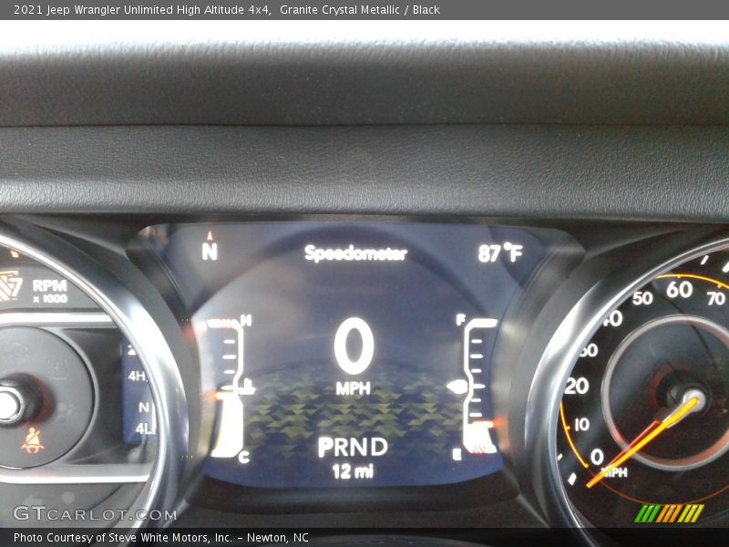  2021 Wrangler Unlimited High Altitude 4x4 High Altitude 4x4 Gauges