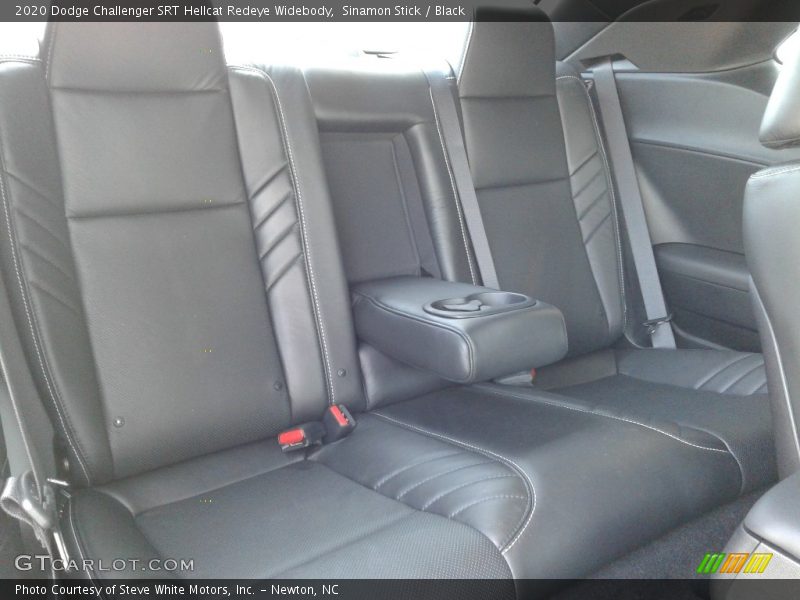 Rear Seat of 2020 Challenger SRT Hellcat Redeye Widebody