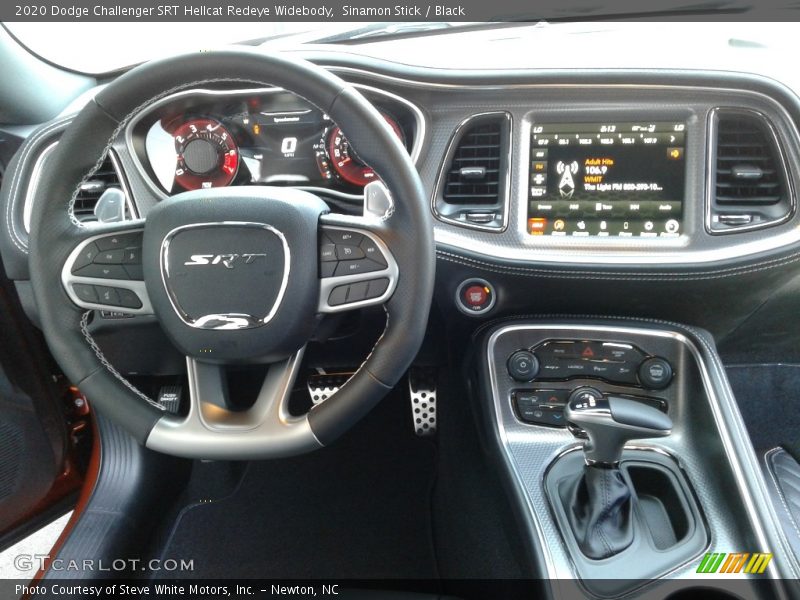 Dashboard of 2020 Challenger SRT Hellcat Redeye Widebody