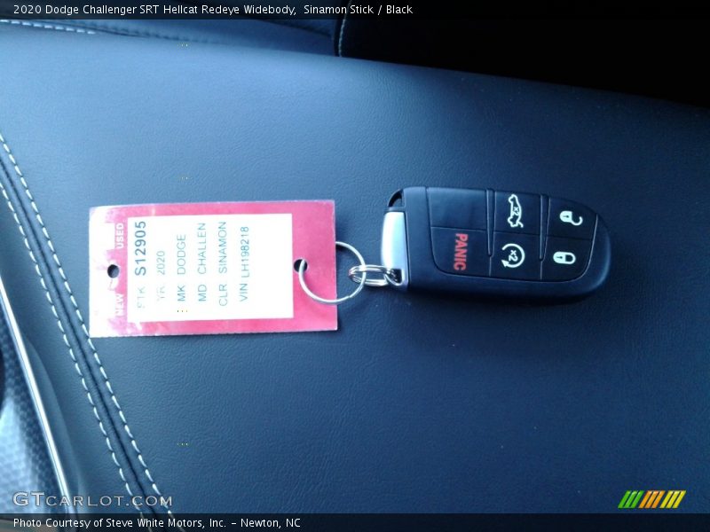 Keys of 2020 Challenger SRT Hellcat Redeye Widebody