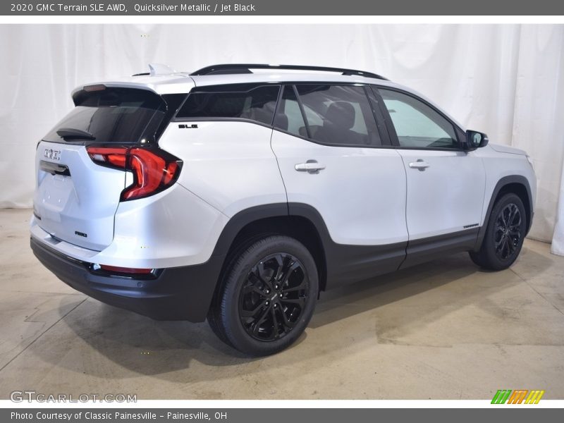 Quicksilver Metallic / Jet Black 2020 GMC Terrain SLE AWD