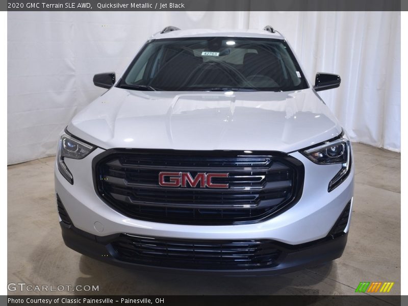 Quicksilver Metallic / Jet Black 2020 GMC Terrain SLE AWD