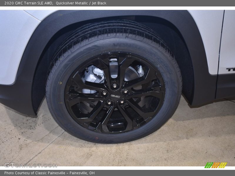 Quicksilver Metallic / Jet Black 2020 GMC Terrain SLE AWD