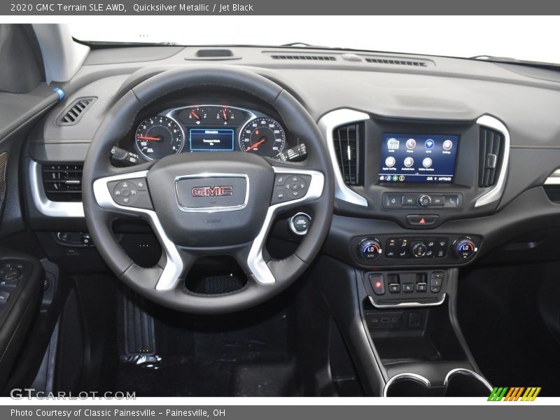 Quicksilver Metallic / Jet Black 2020 GMC Terrain SLE AWD