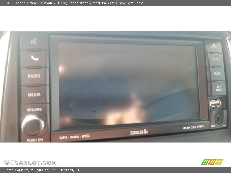 Stone White / Medium Slate Gray/Light Shale 2010 Dodge Grand Caravan SE Hero