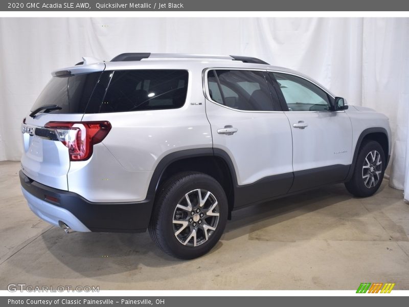 Quicksilver Metallic / Jet Black 2020 GMC Acadia SLE AWD