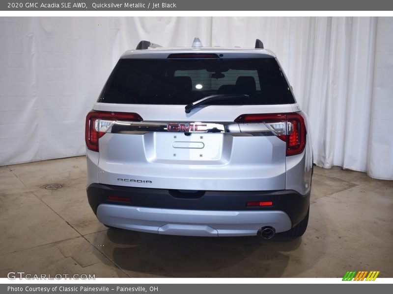 Quicksilver Metallic / Jet Black 2020 GMC Acadia SLE AWD