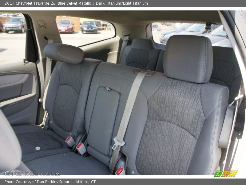 Blue Velvet Metallic / Dark Titanium/Light Titanium 2017 Chevrolet Traverse LS
