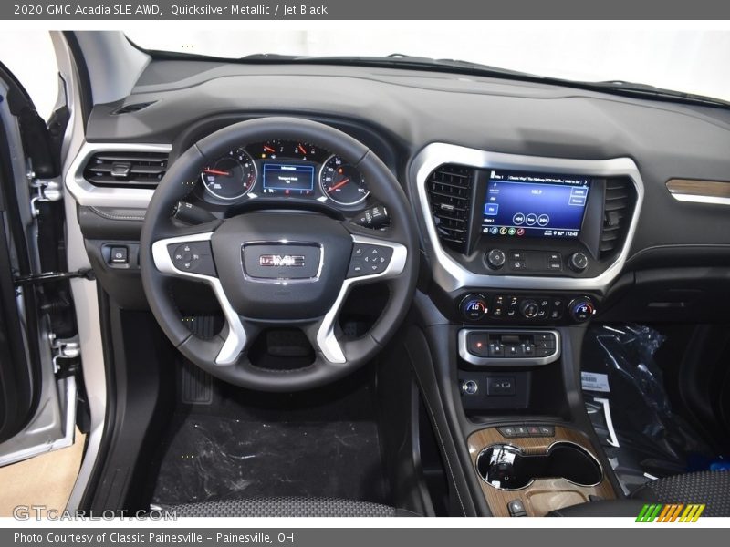 Quicksilver Metallic / Jet Black 2020 GMC Acadia SLE AWD