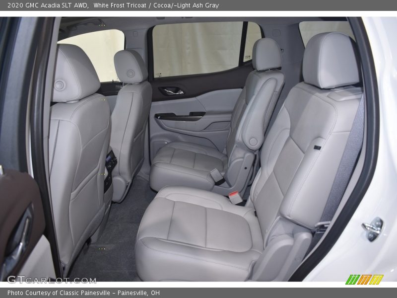White Frost Tricoat / Cocoa/­Light Ash Gray 2020 GMC Acadia SLT AWD