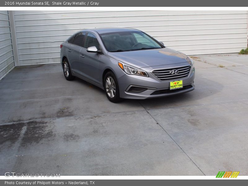 Shale Gray Metallic / Gray 2016 Hyundai Sonata SE