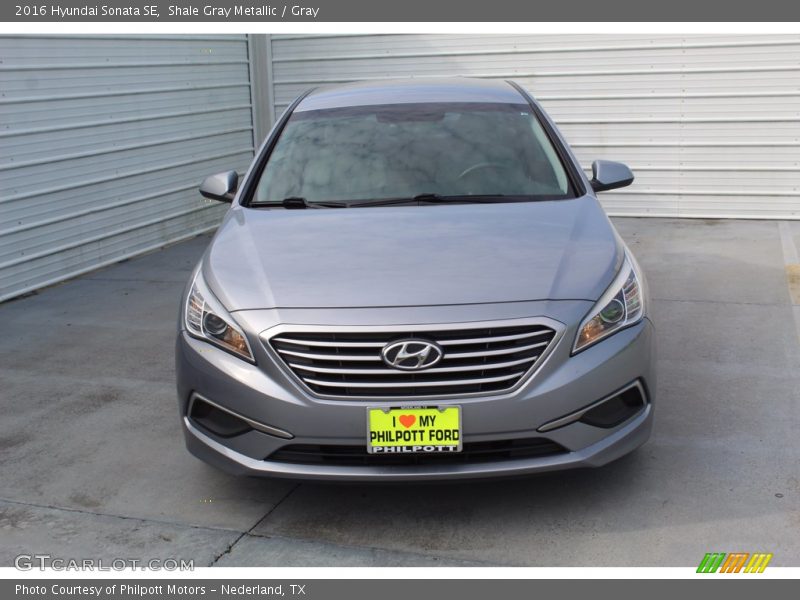 Shale Gray Metallic / Gray 2016 Hyundai Sonata SE