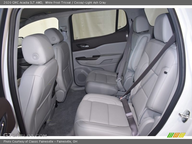 White Frost Tricoat / Cocoa/­Light Ash Gray 2020 GMC Acadia SLT AWD