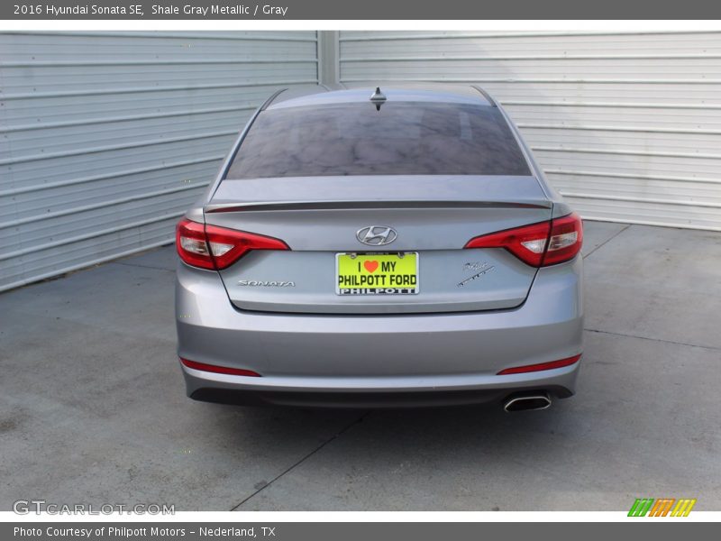 Shale Gray Metallic / Gray 2016 Hyundai Sonata SE