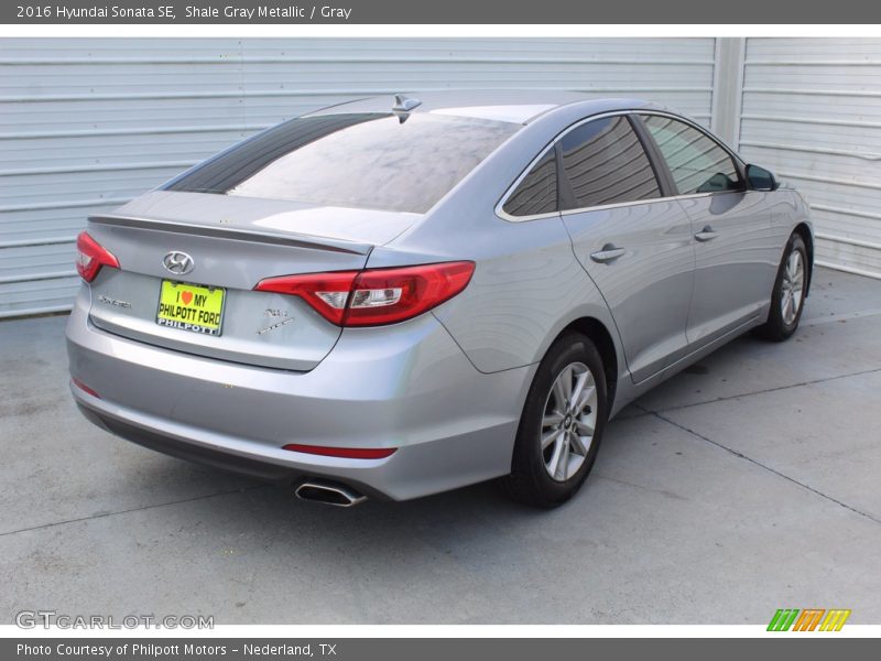 Shale Gray Metallic / Gray 2016 Hyundai Sonata SE