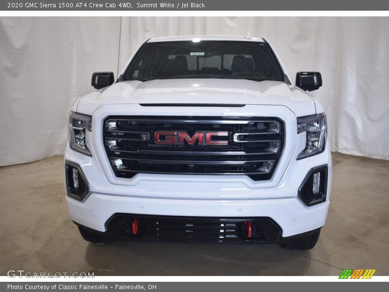 Summit White / Jet Black 2020 GMC Sierra 1500 AT4 Crew Cab 4WD