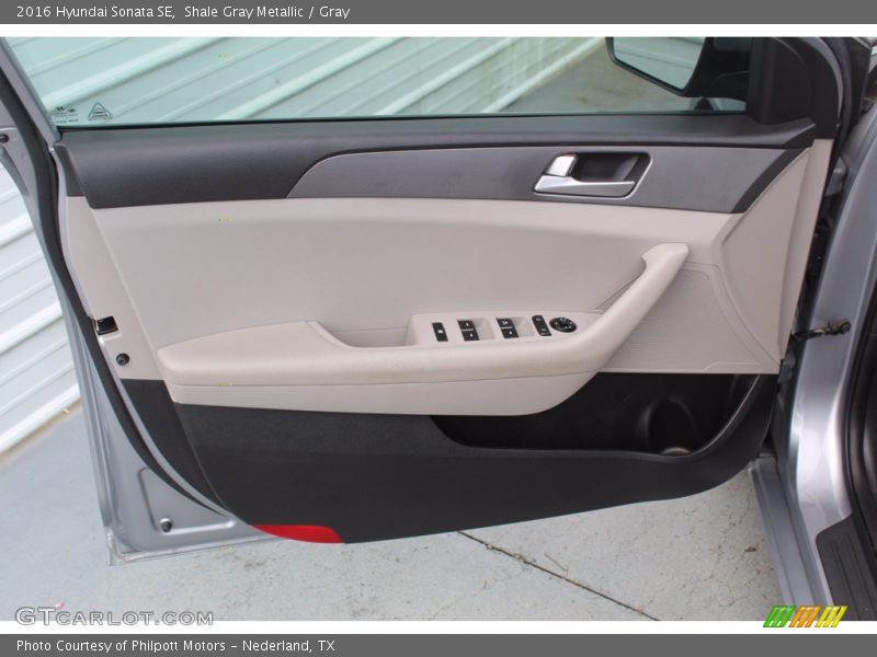 Shale Gray Metallic / Gray 2016 Hyundai Sonata SE