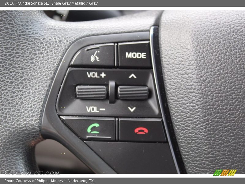Shale Gray Metallic / Gray 2016 Hyundai Sonata SE