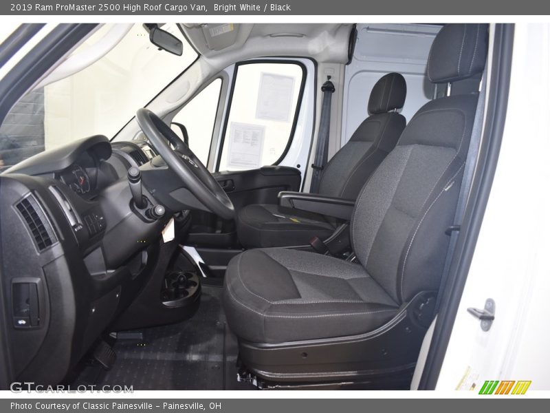 Bright White / Black 2019 Ram ProMaster 2500 High Roof Cargo Van