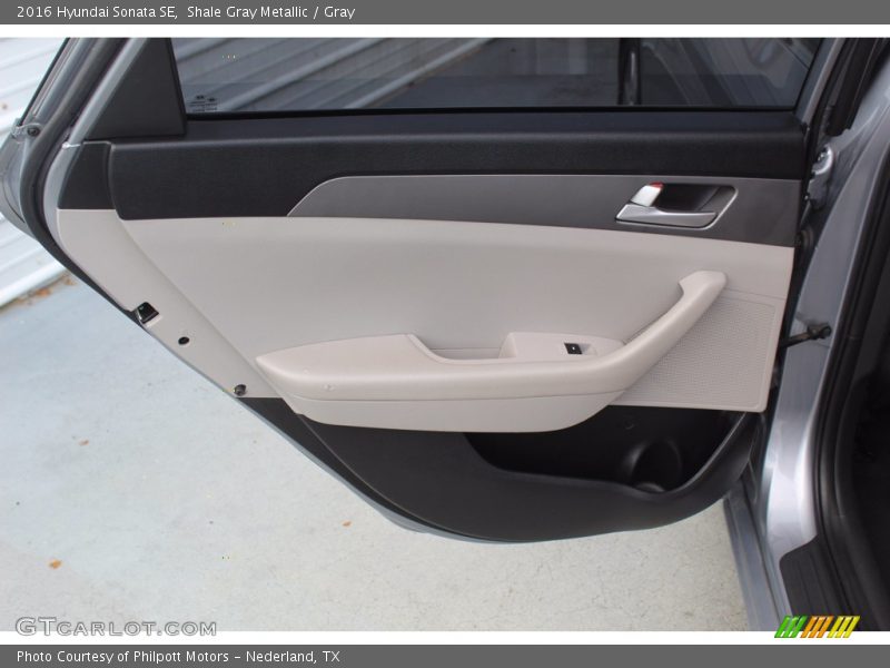 Shale Gray Metallic / Gray 2016 Hyundai Sonata SE